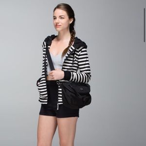 Lululemon Movement Jacket Apex Stripe Black\White